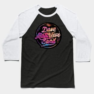 Dave Matthews Logo Circle abstrack Baseball T-Shirt